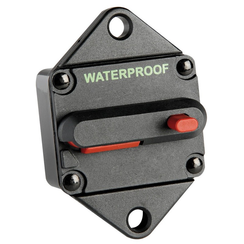 Watertight thermal switches external for winch and thruster protection 80A